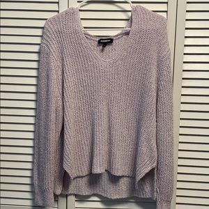 Express sweater lavender